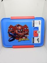 New Spider-Man Plastic 3-Section Seal Food Storage Container - Zak Designs image 2