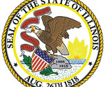 Illinois State Seal Sticker Decal R532 - £1.55 GBP+