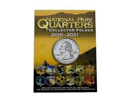 National Park Quarter Collectors 2010-2021 Coin Folder by Whitman - $11.49