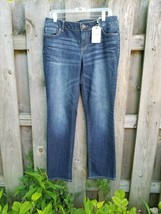 Maurices&#39;s Womens Blue Jeans 13/14 Ellie Straight Fit  - $36.09