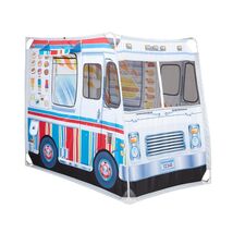 Melissa &amp; Doug Fabric Double-Sided Food Truck Play Tent - Ice Cream And BBQ - $27.49