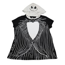 Disney Shirt Womens 2XL Black Tim Burtons The Nightmare Before Christmas Costume - £15.81 GBP