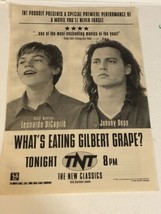 What’s Eating Gilbert Grape Tv Guide Print Ad Johnny Depp Leonardo DiCaprioTPA15 - £4.69 GBP