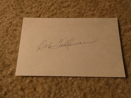Vintage 1960s MLB Baseball Player Bob Tillman Signed 3x5 Index Card - $18.81