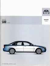 2004.5 Volvo S80 sales brochure catalog US 04 2.5T AWD 2.9 T6 Premier - £7.82 GBP