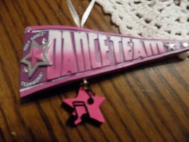 Dance Team/Love to dance ornament - $3.99