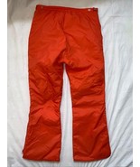 Vtg 60s 70s Apres Ski Pants Suit Orange SPORTCASTER Snow bib Nylon Womens S - $46.83 CAD