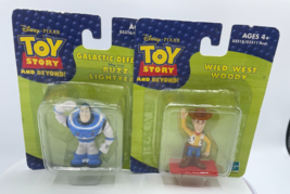 Vintage Toy Story & Beyond Buzz Lightyear & Woody PVC Figurine Set Hasbro 2005 - £6.05 GBP