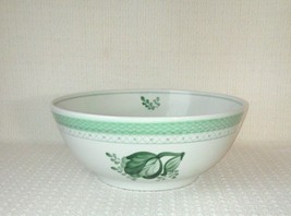 Royal Copenhagen TRANQEUBAR GREEN 10 1/2&quot; Round Vegetable Serving Bowl Denmark - $59.39