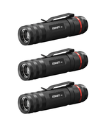 Coast PX1 LED Flashlight, 3-Pack High Medium Low Modes - $59.99