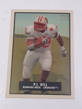 P.J. Hill Wisconsin Badgers New Orleans Saints 2009 Topps Magic Card #243 - £0.78 GBP