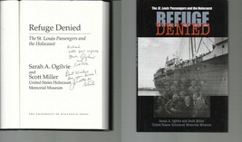 Refuge Denied SIGNED St. Louis Passengers &amp; the Holocaust / Hardcover - £15.24 GBP