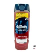 Gillette Fresh + Clean Brisa Tropical Tropical Breeze Body Wash 16 oz New - $47.39 CAD