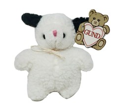 5&quot; Vintage 1986 Gund Twitter Critters White Baby Lamb Stuffed Animal Plush Toy - £18.98 GBP