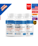 3 pack SciatiEase Labs Sciati Ease 120 Capsules - brand new with free sh... - $39.50