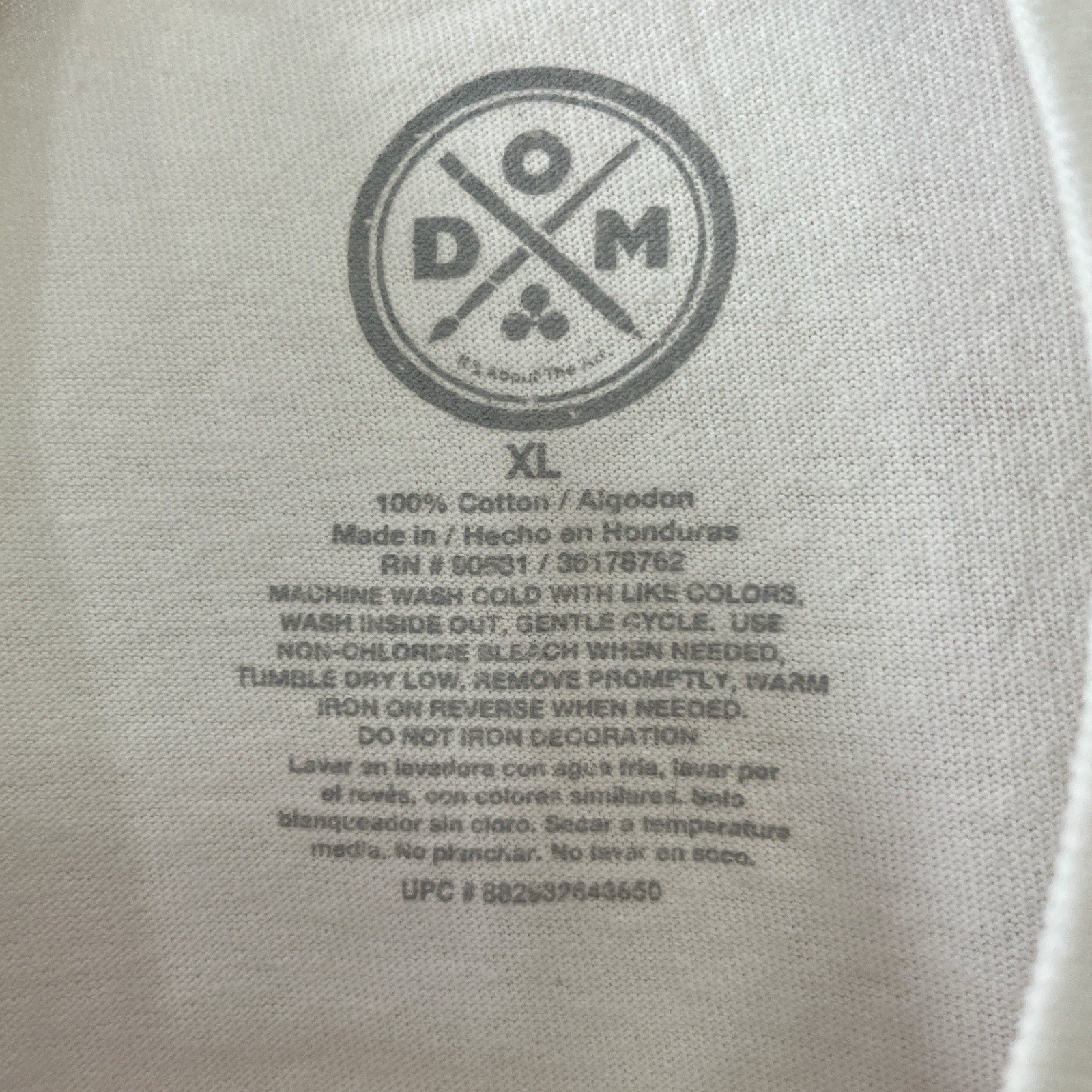 DOM “See The Good In All Things” Graphic T-Shirt Men’s Size XL – Mushrooms & But Item image 3