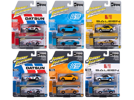 Johnny Lightning Collector&#39;s Tin 2024 Set of 6 Cars Release 1 Limited Edition 1/ - £71.92 GBP