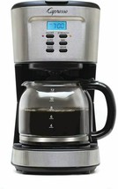 Capresso 12-Cup Programmable Coffee Maker, Stainless Steel - £72.25 GBP