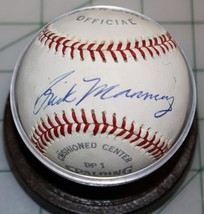Rick Manning Autographed Spalding Baseball   # 40 - £11.78 GBP