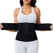 Waist Trimmer for Women weight loss Mens Waist Trainer Sweat Belt (Size:... - $19.34