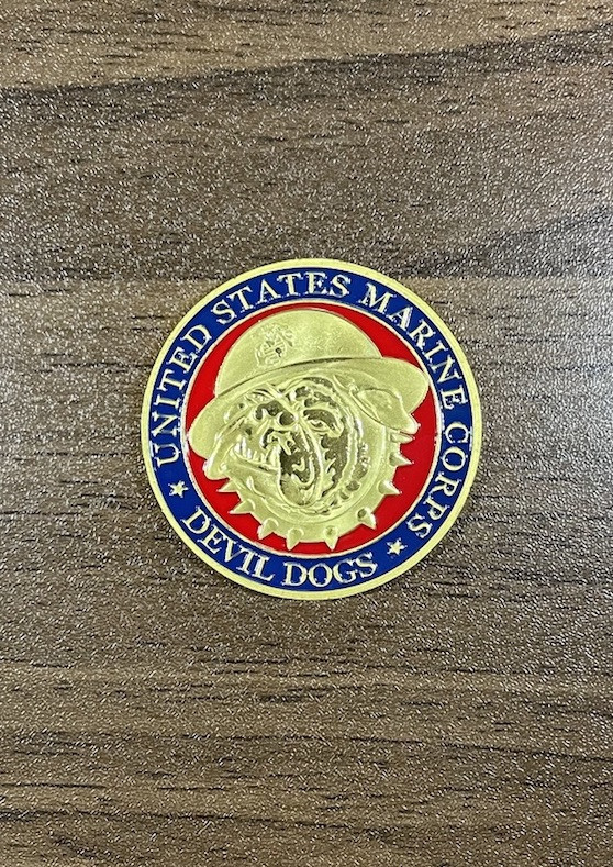 USMC DEVIL DOGS. United States Marine Corps DEVIL DOGS Official LIC 23125 Item image 3