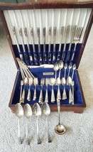 Vintage Oneida Community Silver Plate CORONATION Silverware Set  - £245.72 GBP