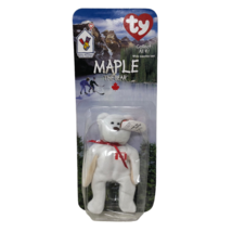 VTG NIP TY McDonalds Beanie Baby Bear Maple In Original Package - £79.02 GBP
