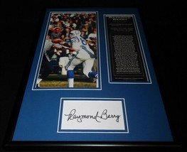 Raymond Berry Signed Framed 12x18 Photo Display Baltimore Colts SMU - £54.94 GBP