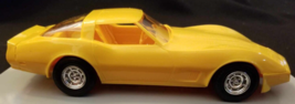 Vintage AMT Ertl 1980 Chevy Corvette Coupe Promo Dealer Model Yellow MIB - £19.12 GBP