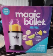 Magic Bullet Mini Blender Silver/Black 200Watt Motor Base - £14.29 GBP