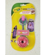 CRAYOLA BACKPACK SWAG SCENTED ERASER DONUT CLIP ANYWHERE W SWAG YOUR BAG... - $8.42