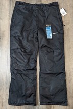 Arctix NWT Men&#39;s L Black Regular Fit Essential Snow Pants BX - £27.10 GBP