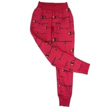 Champion Joggers S Reverse Weave Red All Over Print Spell Out Track Pants Pocket - £24.58 GBP