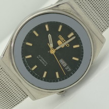 Old Seiko 5 Automatic 6319A Japan Mens Watch + 1 Strap a412932-1 - £30.05 GBP