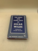 The Poems and Fairy Tales of Oscar Wilde Modern Library 1950s with DJ - £12.57 GBP