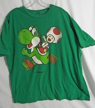 Super Mario Yoshi + Toad T Shirt XL PreOwned 2011 - $10.68