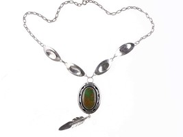 Marian Nez Navajo Sterling and turquoise necklace - £384.98 GBP