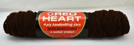 Vintage Red Heart Wintuk Orlon Acrylic Worsted Yarn - 1 Skein Coffee #365 - £6.79 GBP