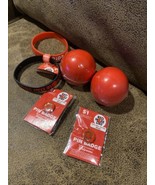 Walgreens Red Nose Day Promo Foam Rubber Clown Circus Pin And Wrist Band... - $12.86