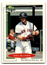 1991 Classic Best #226 Greg Blosser    New Britain Red Sox Baseball Car ID:64356 - £1.29 GBP