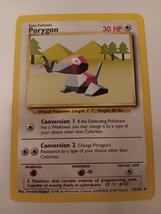 Pokemon 1999 Base Set Porygon 39 / 102 NM Single Trading Card - £7.81 GBP