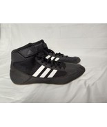 Adidas Wrestling Boxing Shoes Black White YYJ 606004 Men&#39;s US Size 13 - $52.07 CAD