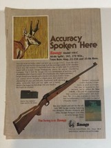 1982 Savage Model 110-C Vintage Print Ad Advertisement pa12 - $7.91