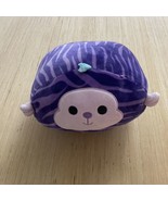 Squishmallow 8&quot; Tazik Monkey Soft Purple Striped Stackable Plush - $9.75