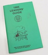 Vintage 1985 Leaders Guide Sam Houston Area Council Boy Scout of America... - $11.57