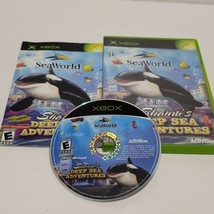 Xbox Shamus Deep Sea Adventure Sea World Adventure Parks Disc Scratched Complete - £11.82 GBP