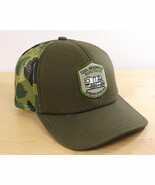Coal Headwear Hat Recreation Div Camper RV Green Camouflage Mesh Snapbac... - $20.34 CAD