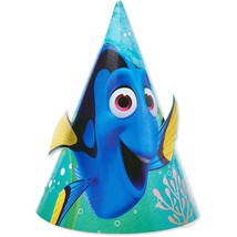 Finding Dory Nemo Party Favor Cone Hats Birthday Supplies 8 Per Package - £6.38 GBP