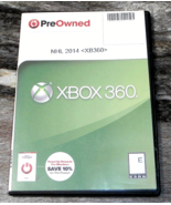 XBOX 360 EA SPORTS NHL 2014 GAME DISC &amp; IN BLACK REGULAR CASE - $12.00 CAD