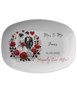 Wedding Platter Personalized, Happily Ever After Design, Bridal Keepsake... - $72.48 CAD